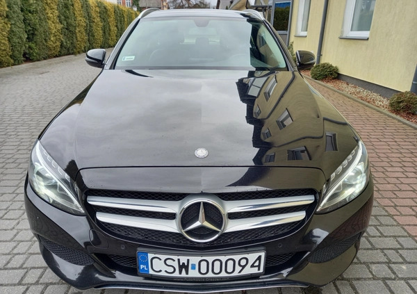 Mercedes-Benz Klasa C cena 54900 przebieg: 213000, rok produkcji 2016 z Nowe małe 742